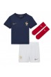 Ranska Adrien Rabiot #14 Jalkapallovaatteet Lasten Kotipeliasu MM-kisat 2022 Lyhythihainen (+ Lyhyet housut)